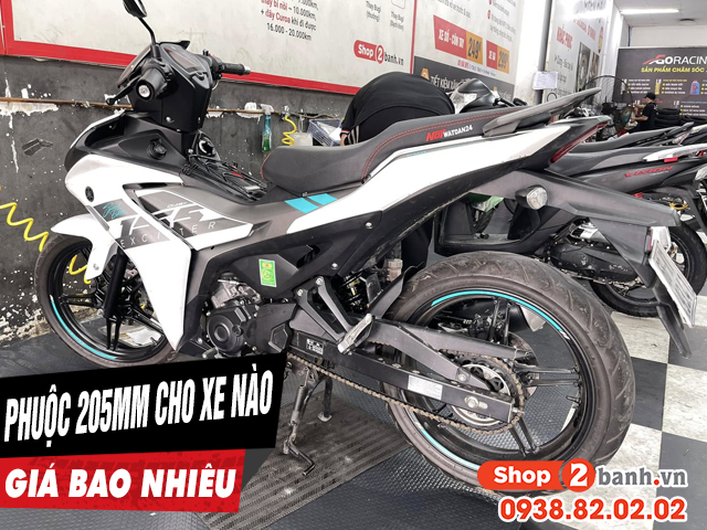 Phuộc 205mm dành cho xe máy nào giá bao nhiêu - 1