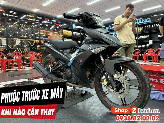 Khi nào cần thay phuộc trước xe máy - 1