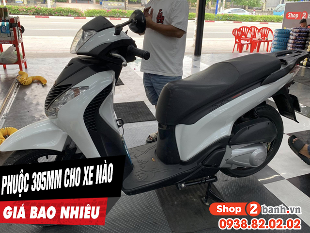 Phuộc 305mm dành cho xe máy nào giá bao nhiêu - 1