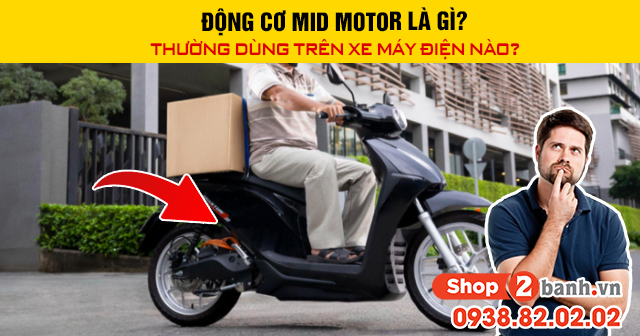 Động cơ mid motor là gì thường dùng trên xe máy điện nào - 1