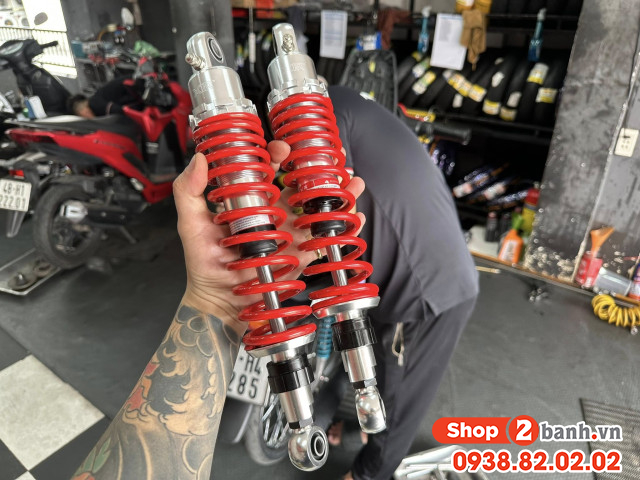 Thông số phuộc sau xe điện yadea velax cao bao nhiêu - 3