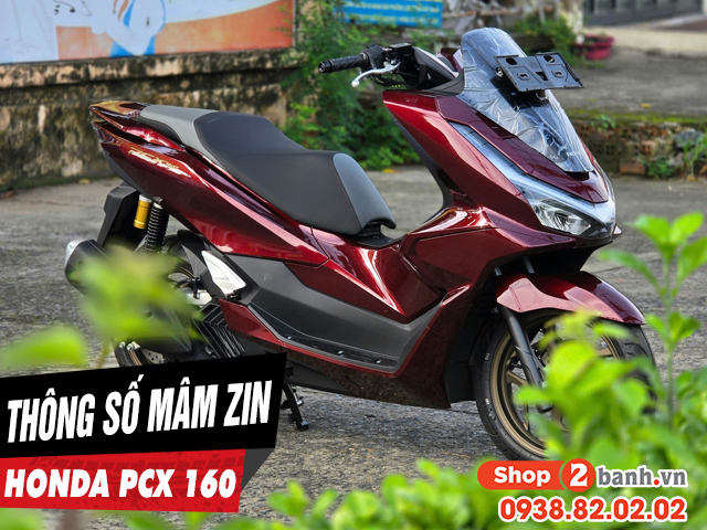 Thông số mâm zin pcx 160 là bao nhiêu inch - 1