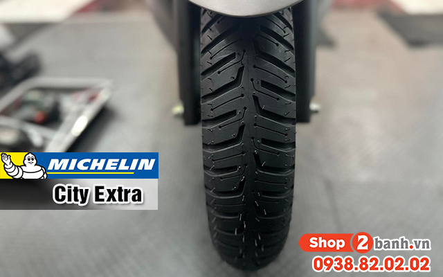 Xe điện vento neo thay vỏ michelin city extra có bám đường tốt không  - 3