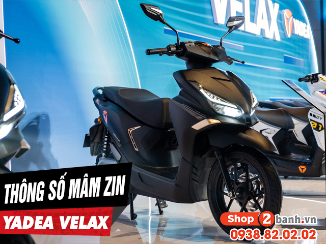 Thông số mâm zin yadea velax là bao nhiêu inch - 1