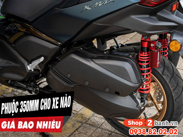 Phuộc 350mm dành cho xe máy nào giá bao nhiêu - 1