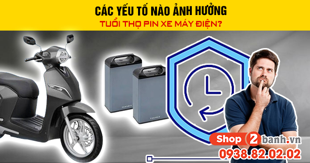Các yếu tố nào ảnh hưởng đến tuổi thọ pin xe máy điện - 1