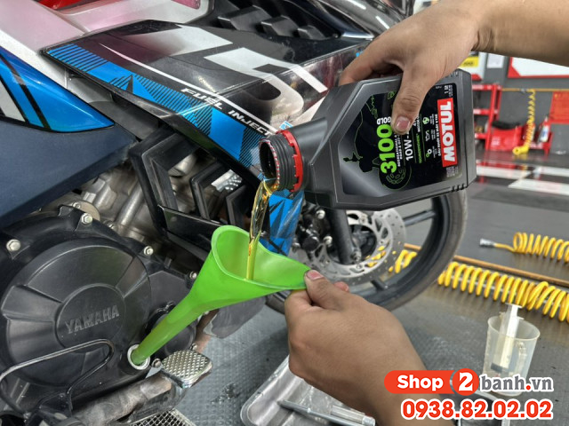 Nhớt motul 3100 gold 4t 10w40 1l - 4
