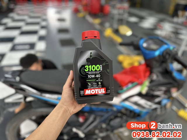 Nhớt motul 3100 gold 4t 10w40 1l - 3