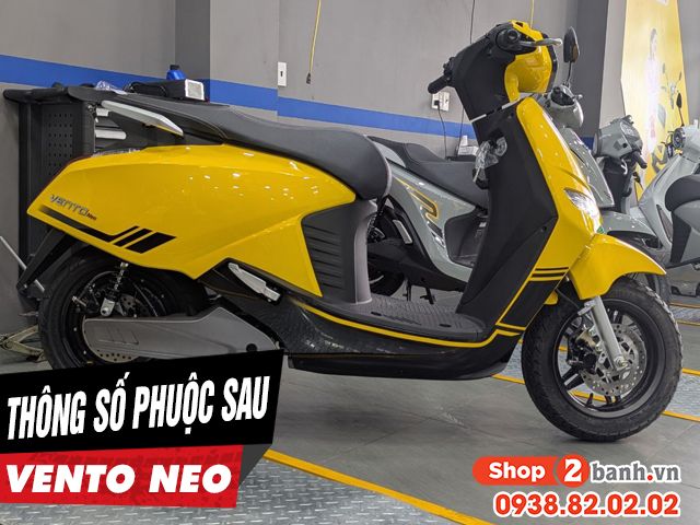 Thông số phuộc sau xe điện vento neo cao bao nhiêu - 1