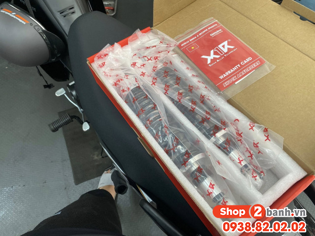 Phuộc x1r cho xe điện yadea velax loại nào chạy nhún êm nhất - 2