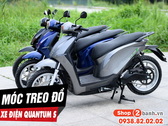 Móc treo đồ cho xe điện quantum s bền đẹp mới nhất 2025 - 1