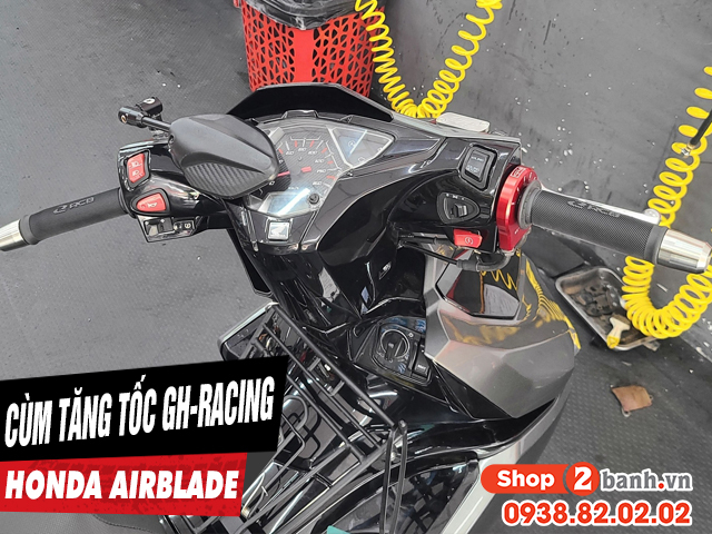 Xe airblade 125 thay cùm tăng tốc gh-racing có phù hợp - 1