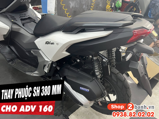 Phuộc sh 380mm có gắn lên adv 160 được không - 1