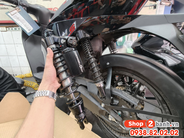 Xe điện quantum s1 thay phuộc profender x series có phù hợp - 3