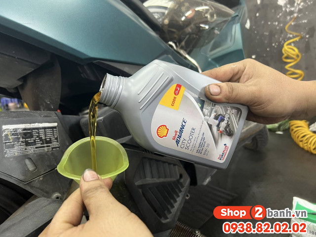 Xe ab 4val thay nhớt shell city scooter 10w30 có phù hợp không - 3