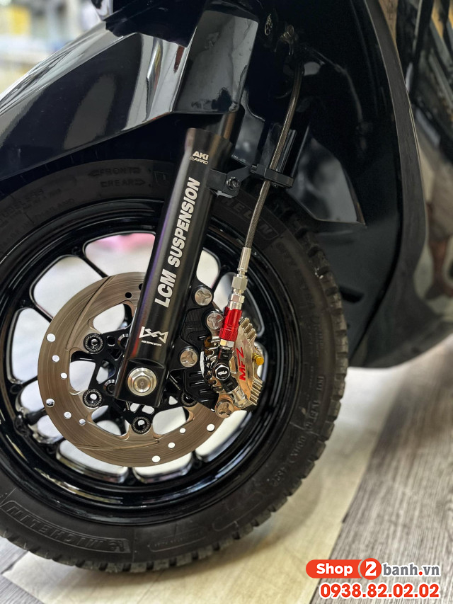 Phuộc trước lcm ty bạc cho honda lead cbs - 2