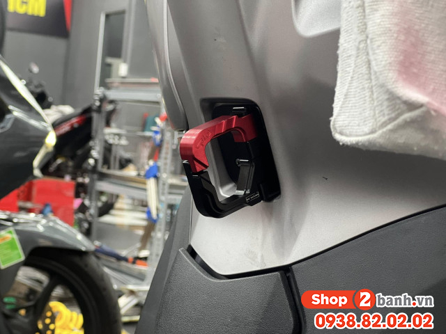 Móc treo đồ cho xe lead 4val loại nào tiện ích hơn zin - 2