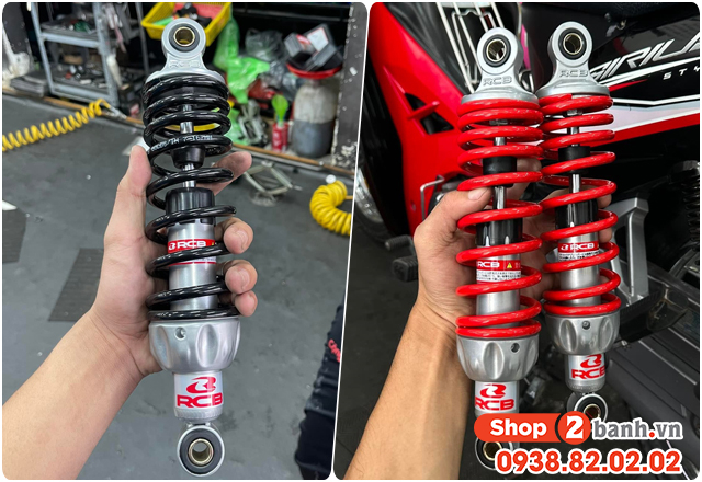 Phuộc rcb cho xe điện vento neo loại nào chạy nhún êm nhất - 4