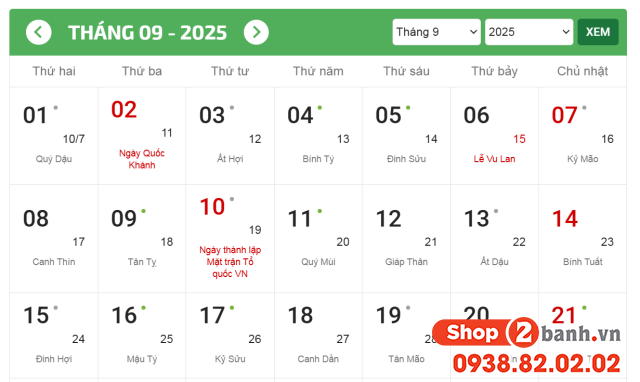 Lịch nghỉ lễ quốc khánh 29 năm 2025 được nghỉ mấy ngày - 2