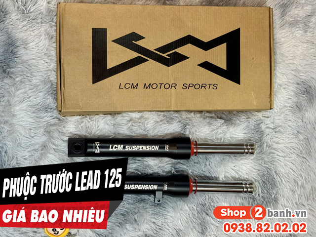 Phuộc trước lead 125 giá bao nhiêu mua ở đâu tphcm chất lượng - 1