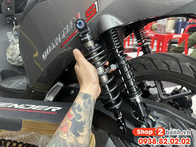 Xe quantum s1 thay phuộc profender max series 335mm có được không - 2