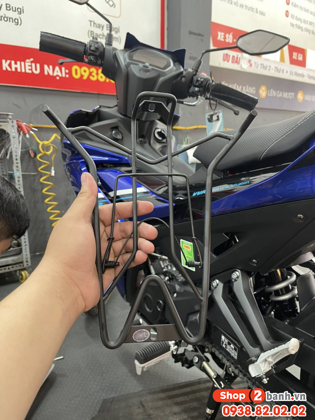 Baga inox sơn tĩnh điện cho exciter 155 - 2