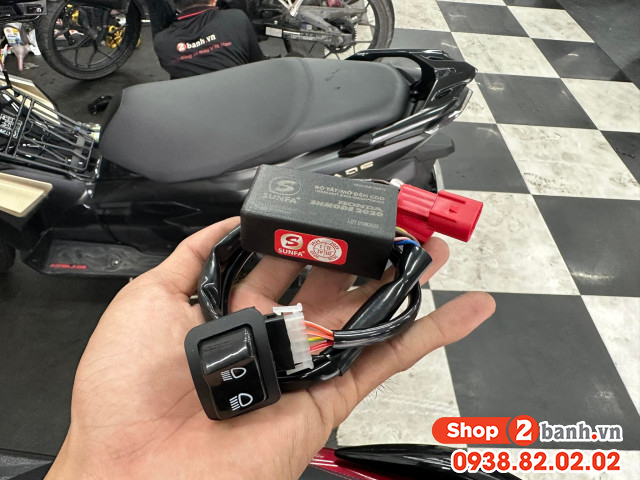 Cách tắt đèn xe sh mode 4val đời mới 2025 - 3