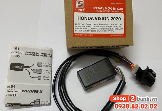 Cách tắt đèn xe vision đời mới 2025 - 2
