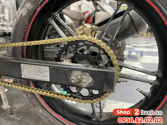Dĩa recto 42t cho exciter 150 chính hãng - 5