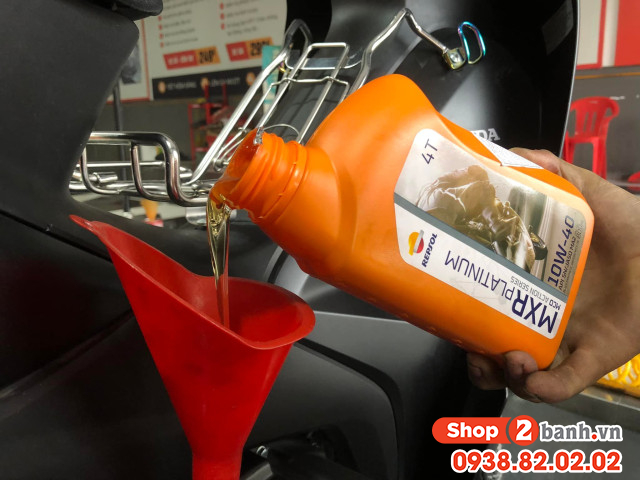 Nhớt repsol mxr platium 10w40 08l - 2