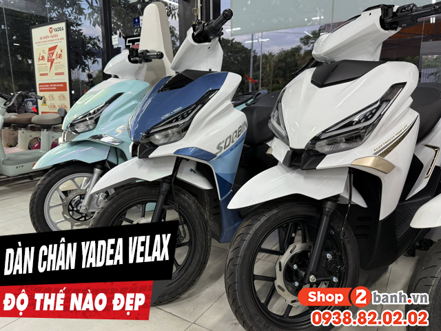Tư vấn dàn chân xe điện yadea velax độ như thế nào đẹp - 1
