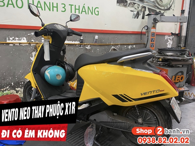 Tư vấn lên phuộc x1r cho vento neo đi có êm không - 1