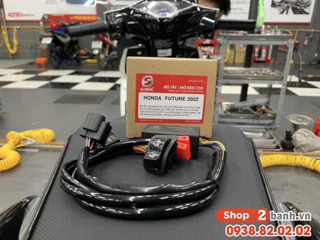 Cách lắp thêm công tắc bật tắt đèn xe honda wave 125i - 4