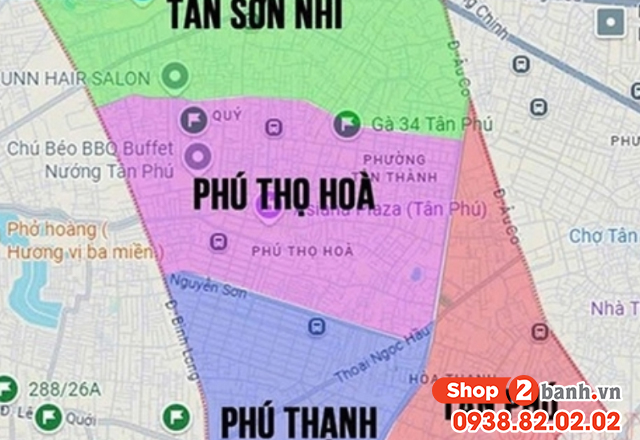 Phường phú thọ hòa tphcm được sáp nhập từ những phường xã nào - 2