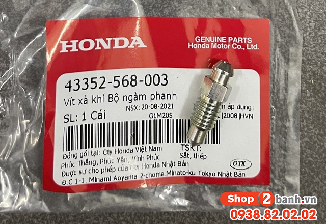 Xe pcx thắng sau không ăn dù đã thay bố thắng là do đâu - 4