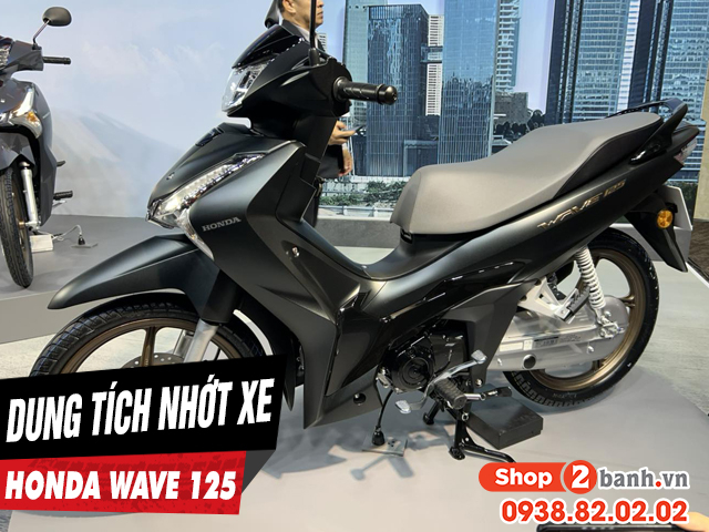 Dung tích nhớt xe wave 125i bao nhiêu ml nên thay nhớt nào phù hợp - 1