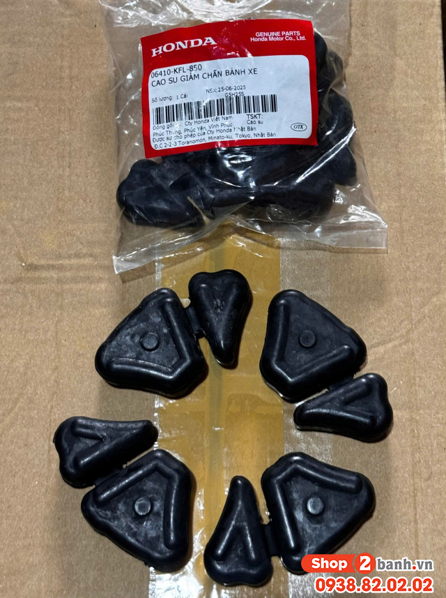 Cao su đùm chính hãng cho honda wave rs 110 - 2