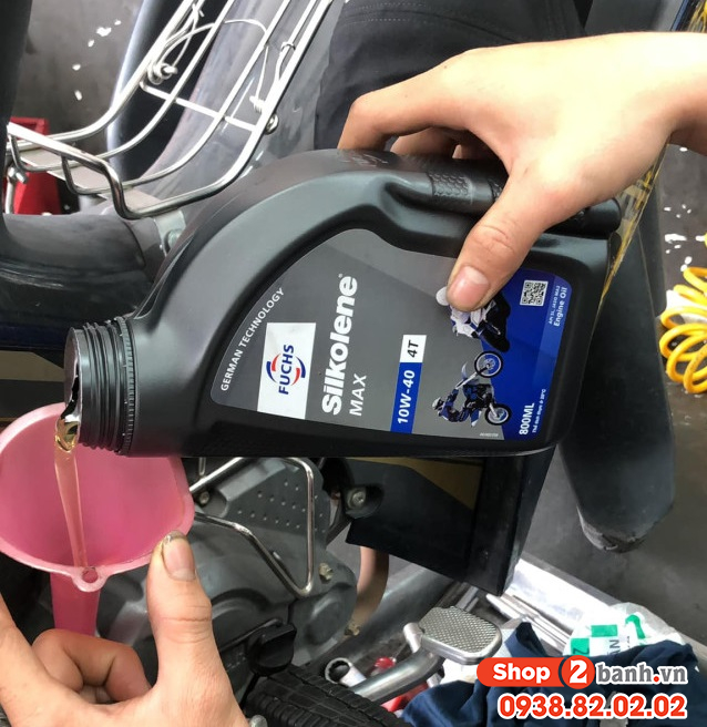 Xe honda wave 125i chạy roda thì thay nhớt máy như thế nào - 9