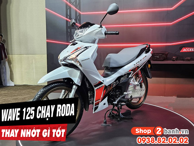 Xe honda wave 125i chạy roda thì thay nhớt máy như thế nào - 1