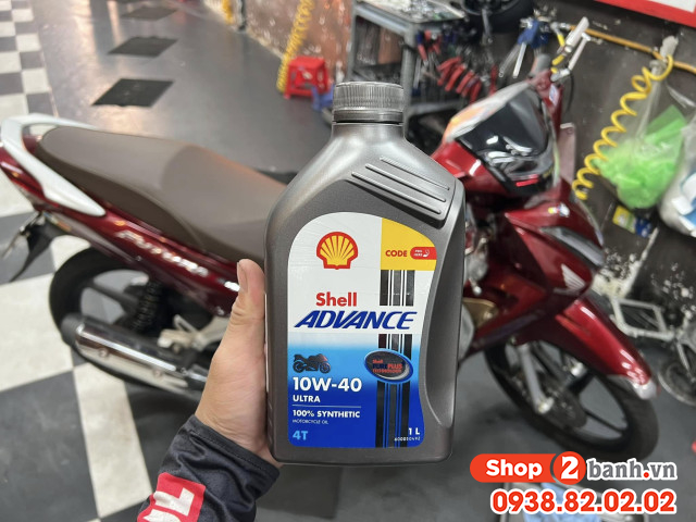 Nhớt shell advance ultra 10w40 1l - 1