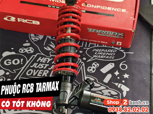 Phuộc rcb tarmax có tốt không gắn cho xe máy nào - 1