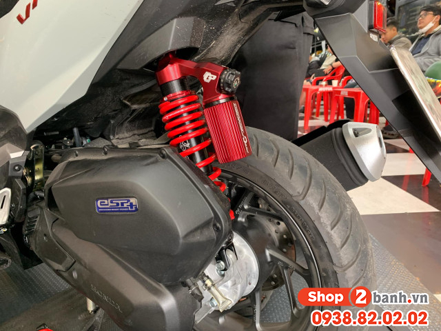 Phuộc sau xe vario 160 cứng giảm xóc kém phải làm sao - 3