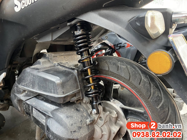 Phuộc rcb c2 đen ty vàng cho honda vario click chính hãng - 6
