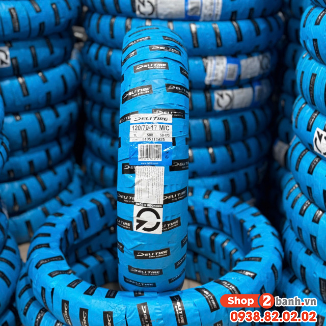 Vỏ xe deli sb 170 power storm xp 12070-17 - 1