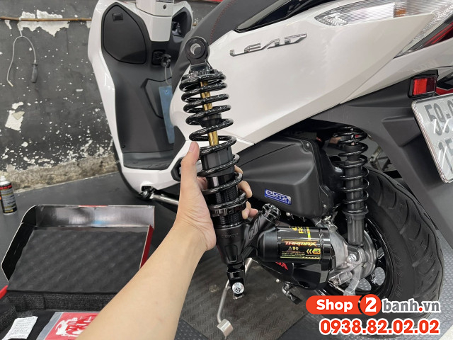 Phuộc rcb tarmax đen ty vàng cho vario click 125150 chính hãng - 4