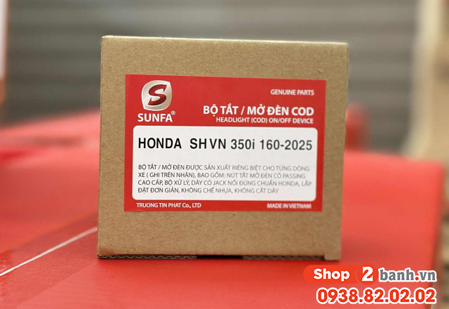 Cách tắt đèn xe sh 160i - 125i đời mới 2026 - 3