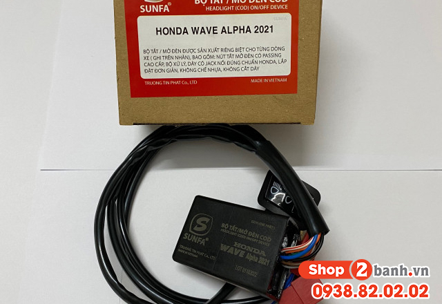 Cách tắt đèn xe wave alpha đời mới 2026 - 2