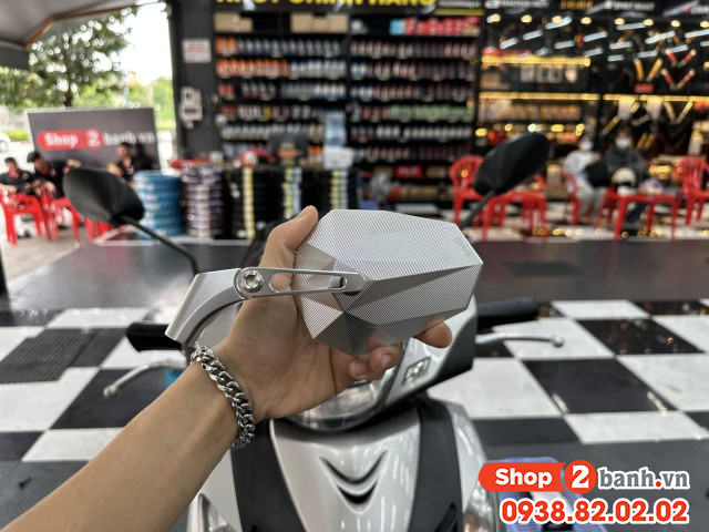 Tổng hợp kính chiếu hậu đẹp cho xe wave 125i mới nhất hiện nay - 5