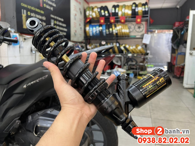 Phuộc rcb tarmax đen ty vàng cho vario click 125150 chính hãng - 1