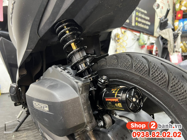 Phuộc rcb tarmax đen ty vàng cho vario click 125150 chính hãng - 3